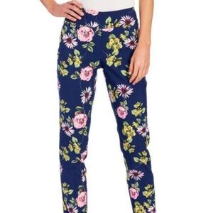 Peck & Peck Ava Floral Ankle Pant~ Size 16